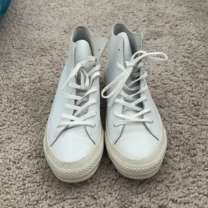 Leather High Top Converse